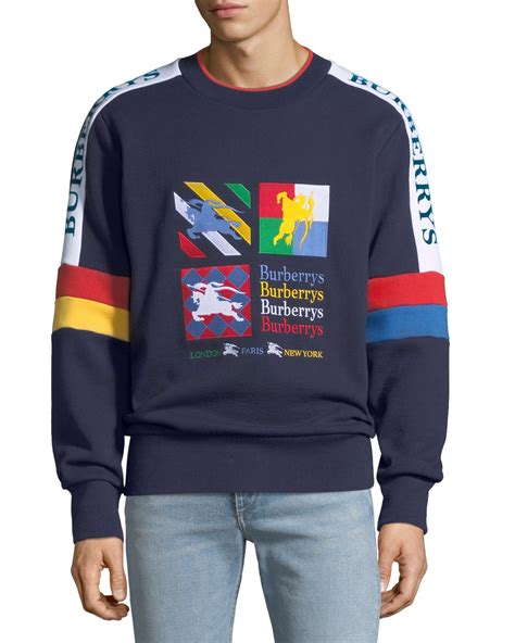 burberry men's harms vintage-graphic sweatshirt|Burberry Limited.